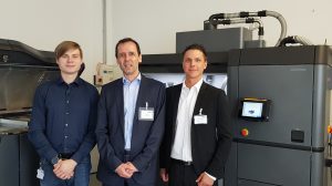 Das 3D Team Tobias Troegner, Jan Michalke und Dominik Heinz