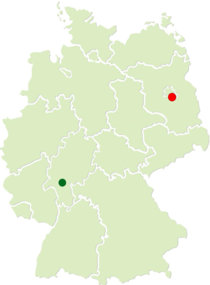 deutschlandkarte-mit-sitz-und-lager Deutschlandkarte mit Hauptsitz und Niederlassung