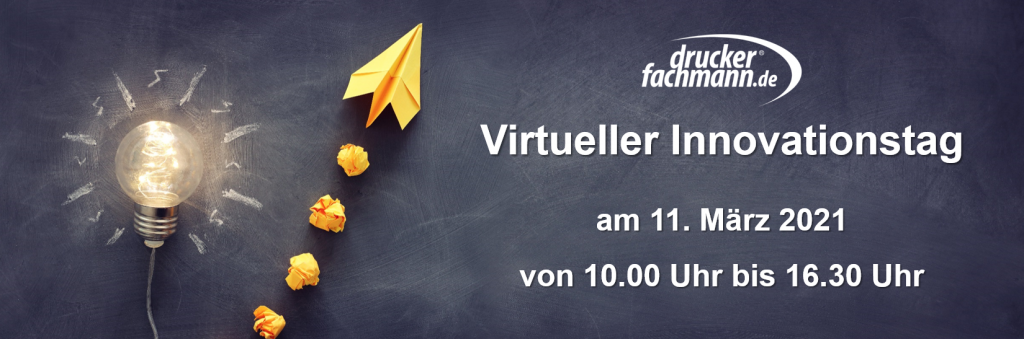 Virtueller Innovationstag bei druckerfachmann.de