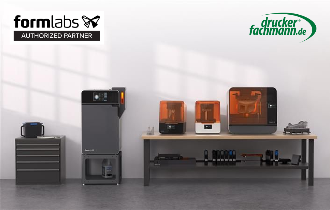 Neu im Portfolio von druckerfachmann.de: Erschwingliche Hochleistungs-3D Drucker von Formlabs
