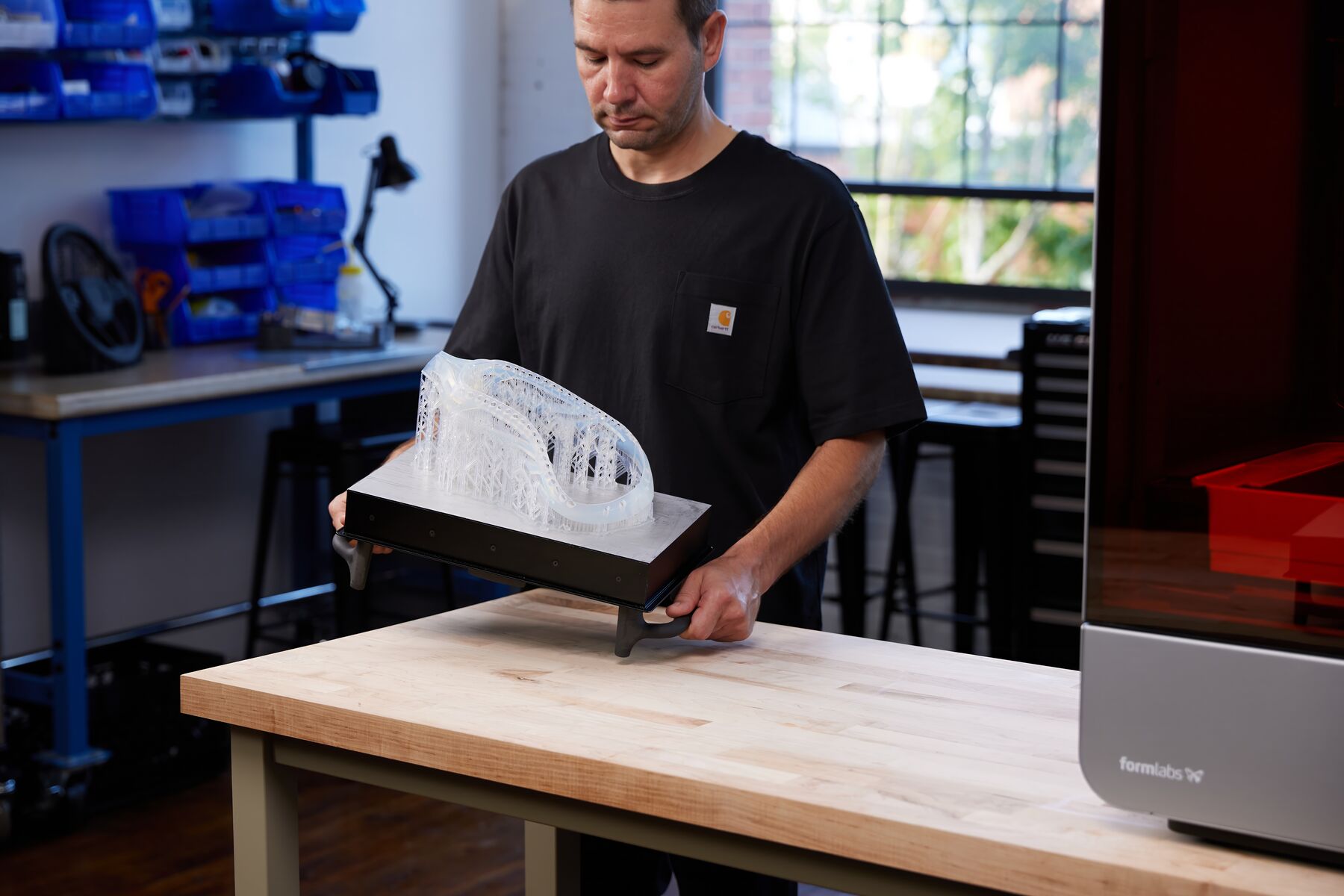 Formlabs Form 4L MSLA-Drucker für großformatige Bauteile.