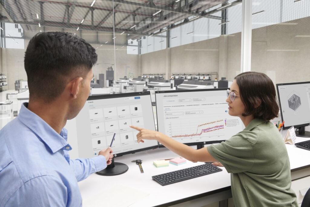 HP Prozesssoftware – Intelligente Planung und Überwachung für optimierte 3D-Druckabläufe.