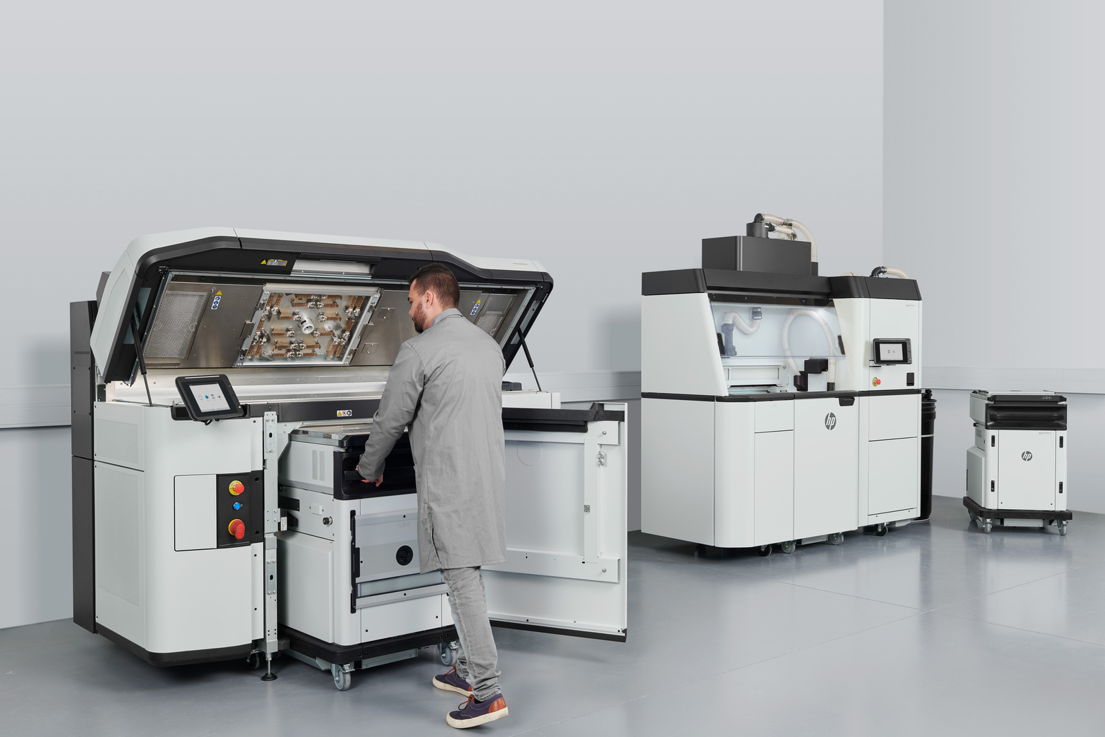 HP Jet Fusion 5200 – Industrielles 3D-Drucksystem für Serienfertigung