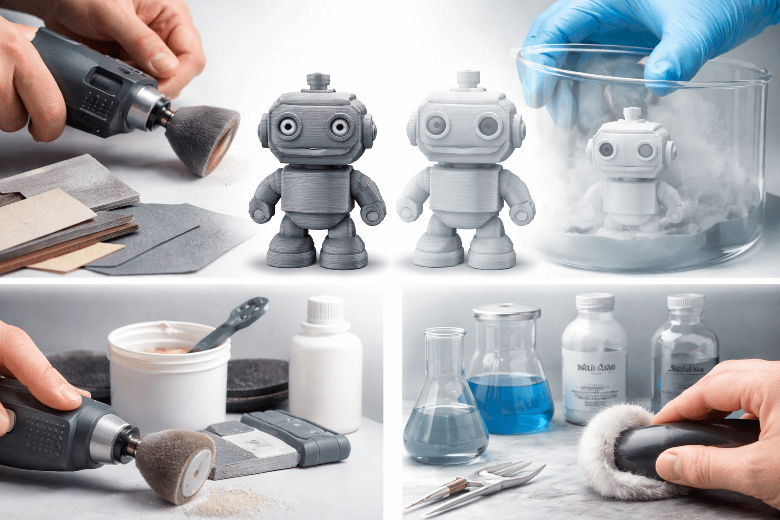 Was bedeutet 3D Druck glätten