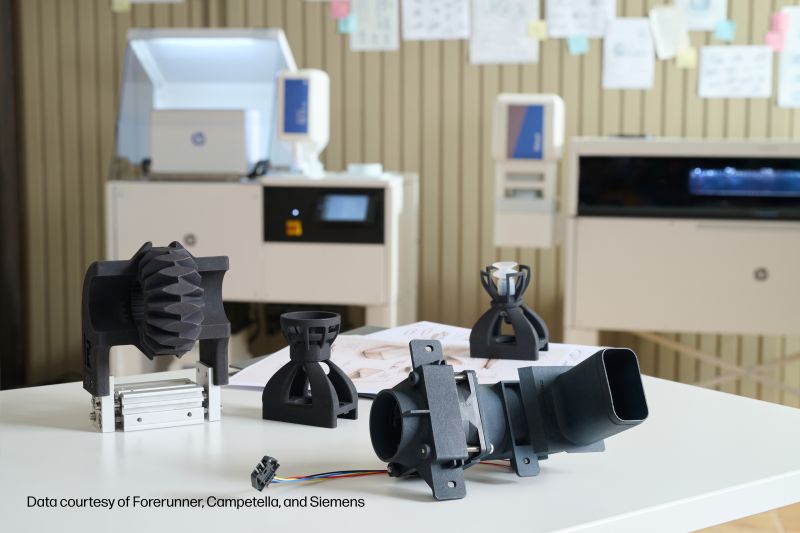Industrieller 3D-Druck neu gedacht: Die HP Multi Jet Fusion 1200 bringt leistungsstarke MJF-Technologie in ein kompaktes System für Entwicklung und Produktion.