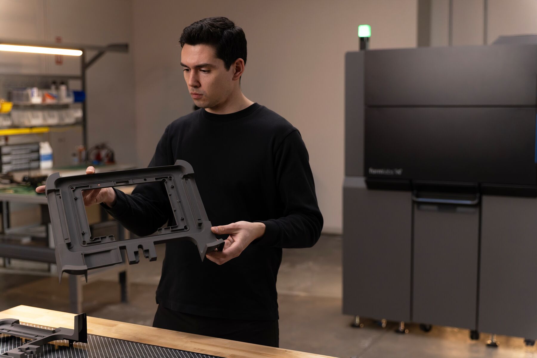 3D-gedruckte Halterung für Fahrzeugsonderbau mit der Formlabs Fuse X1
