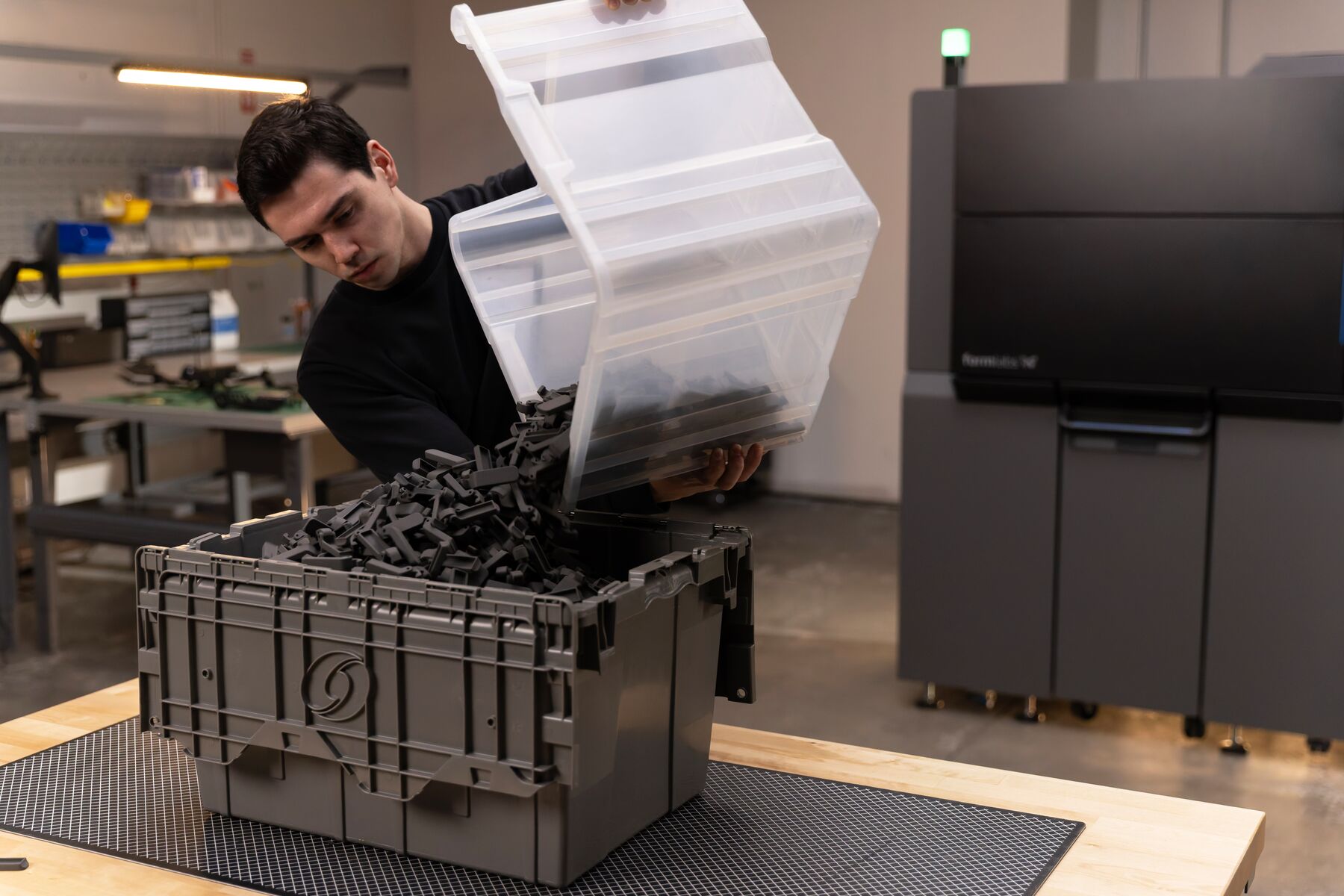 Funktionsbauteile aus SLS 3D-Druck mit der Formlabs Fuse X1